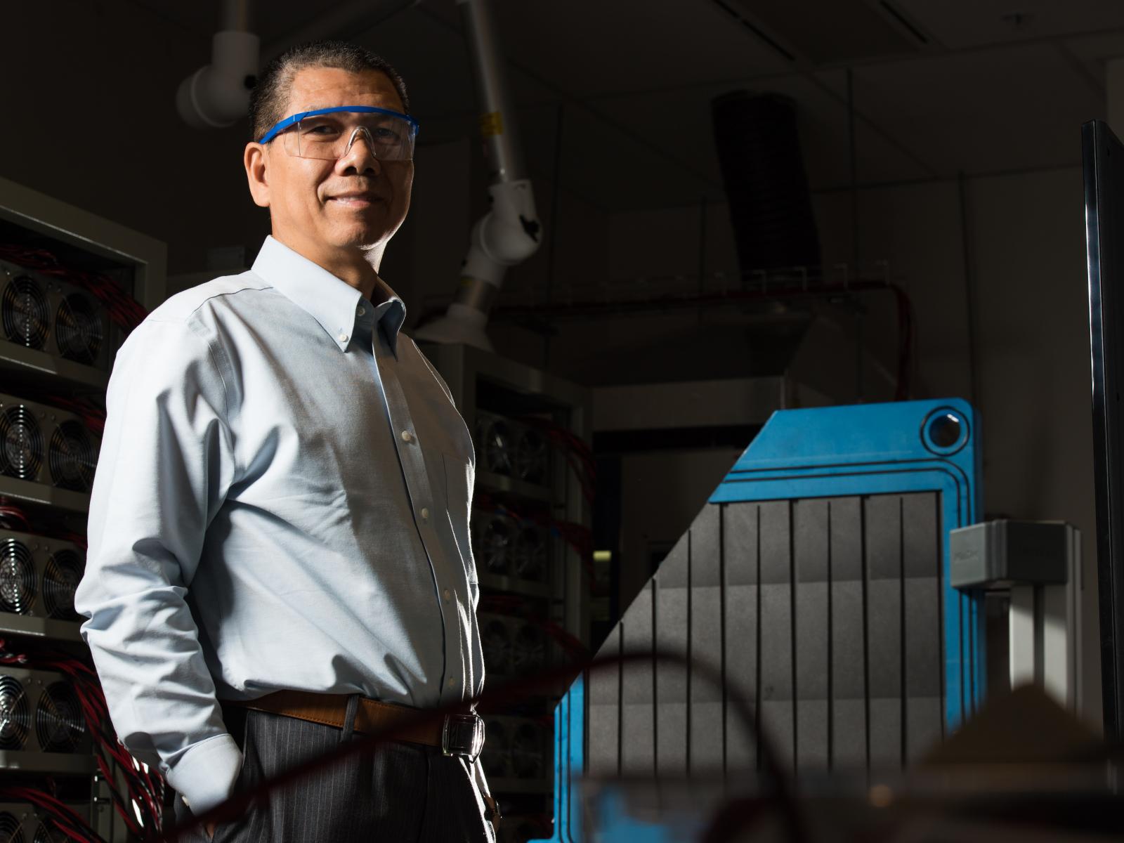 Portrait of Jun Liu, a PNNL researcher