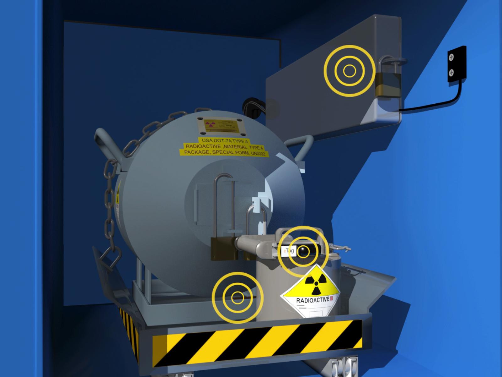 A graphic displaying cetain technology components of the system.