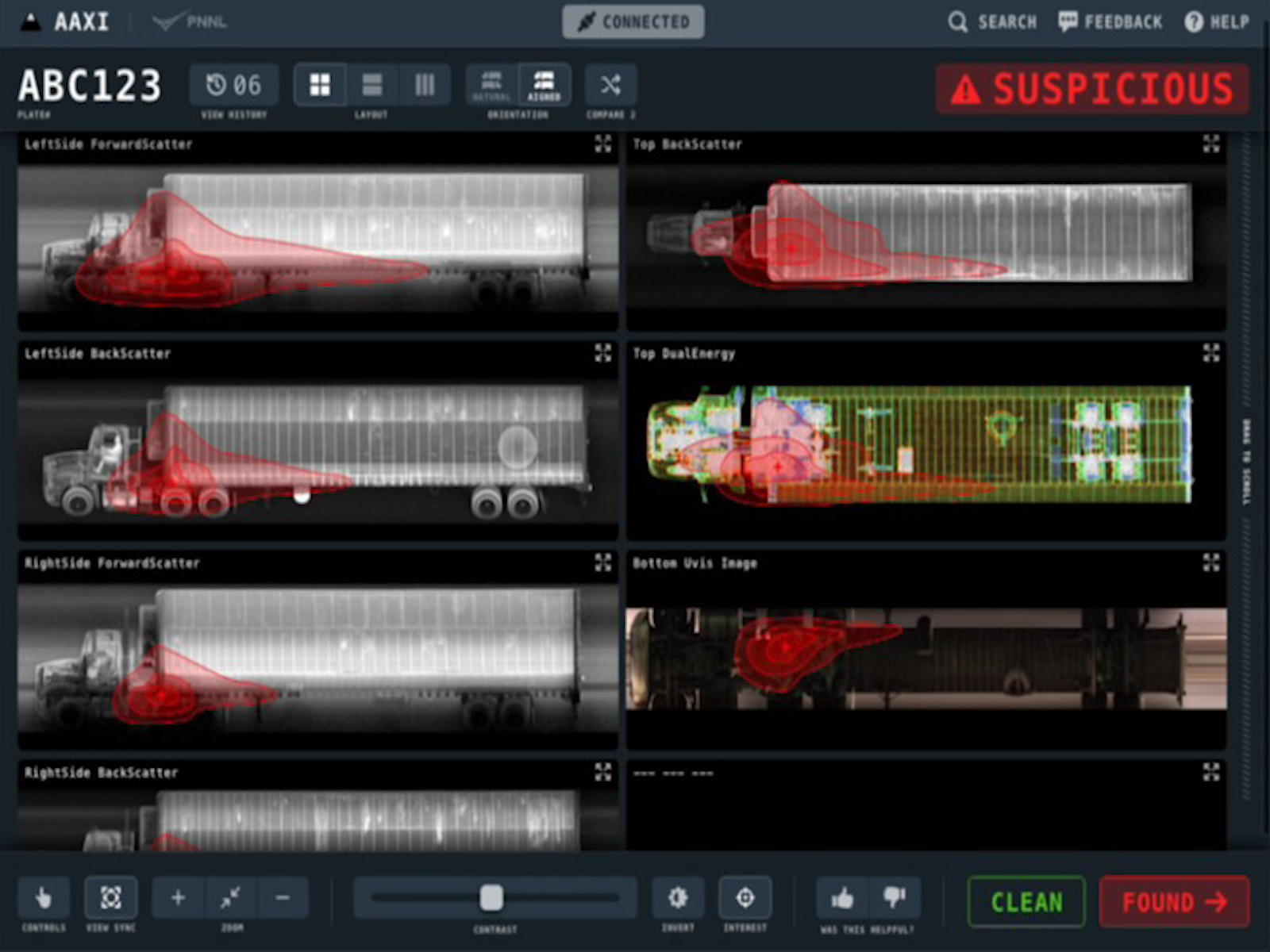 Non-Intrusive Inspection and Detection for Border Security