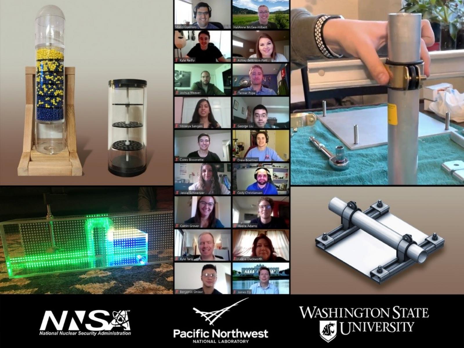 Teams worked together in a program sponsored by the National Nuclear Security Administration