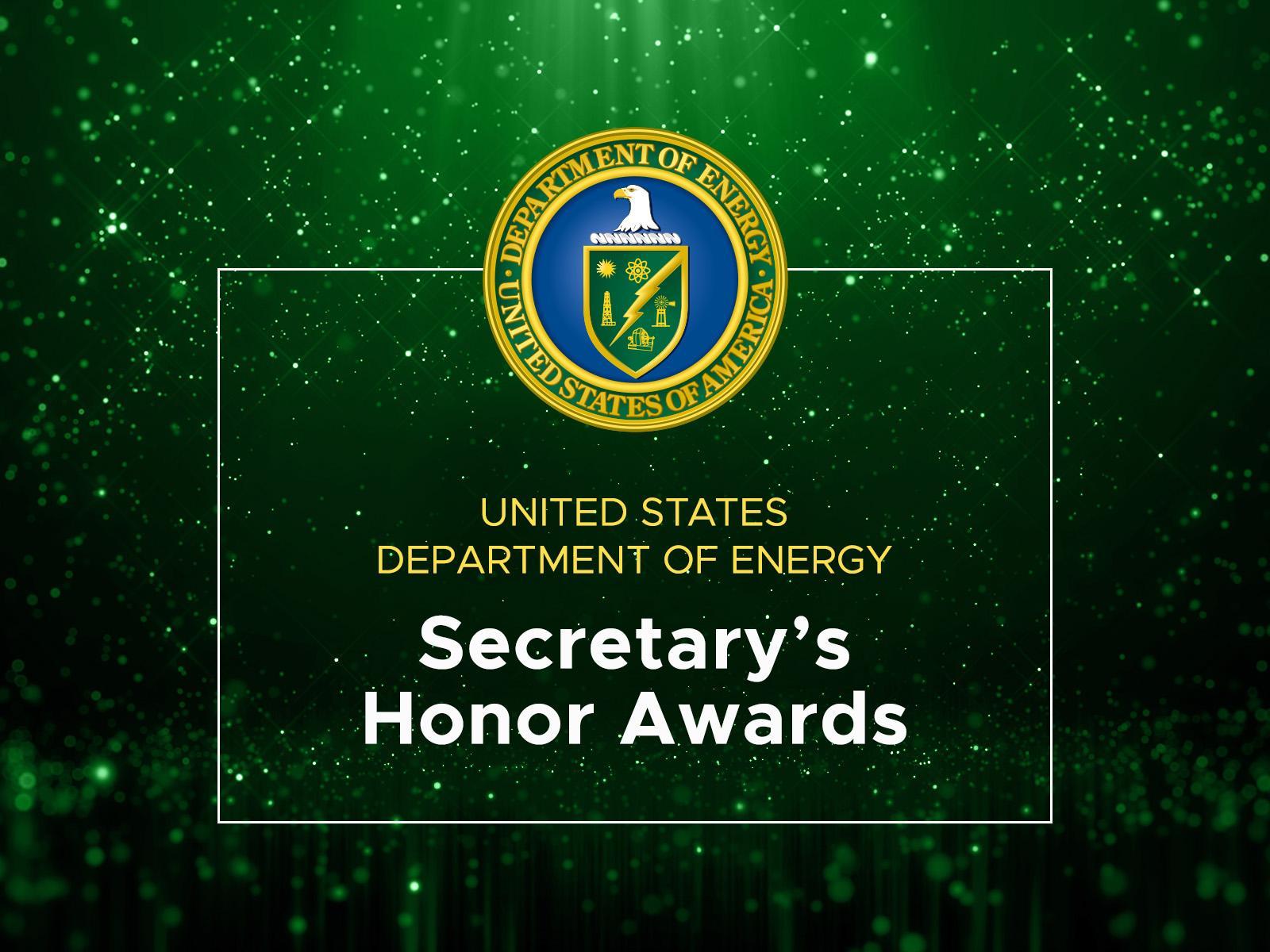 secretary honors award