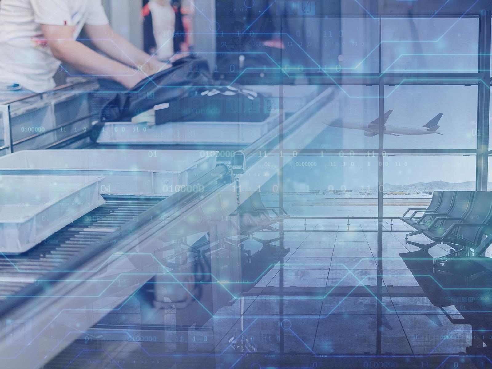 Image composition of aviation security technology