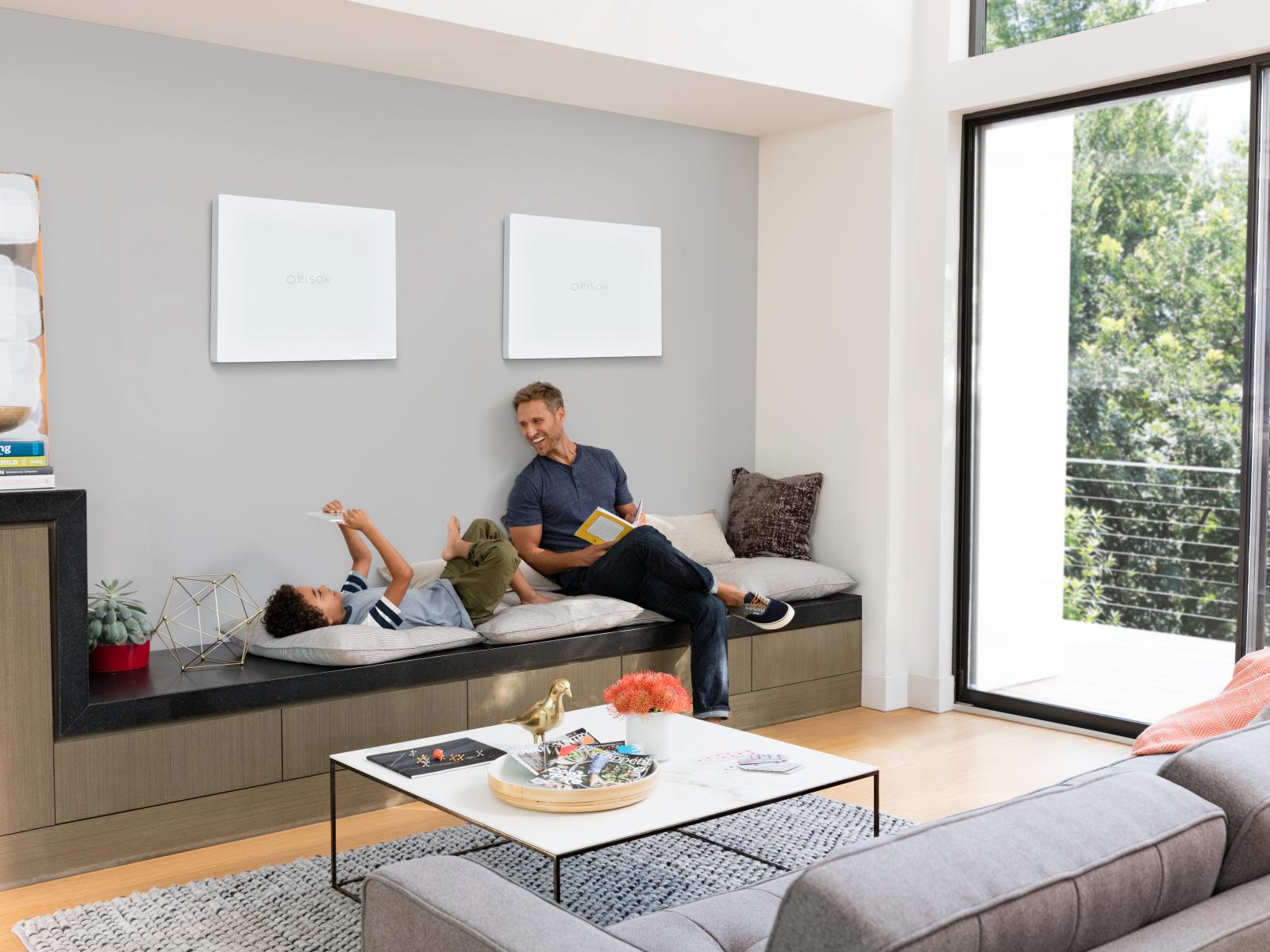 Wall mounted batteries for behind-the-meter, in-home energy storage.