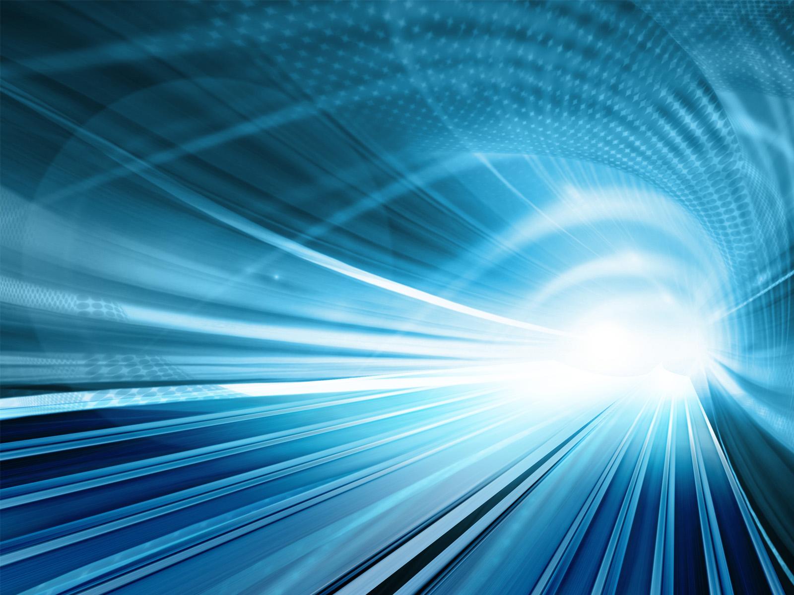 Image of a tunnel of lights