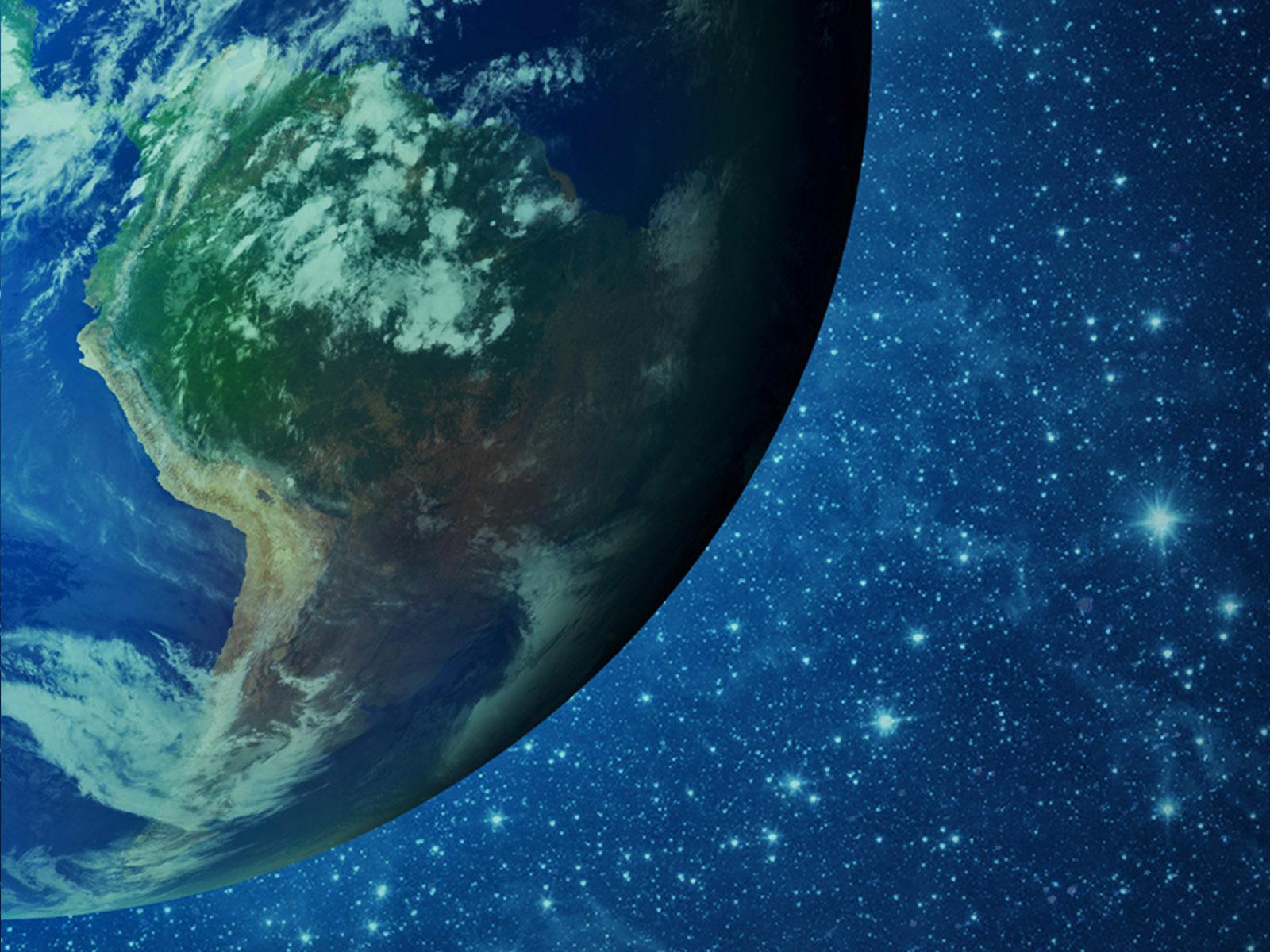 Earth illustration - South America
