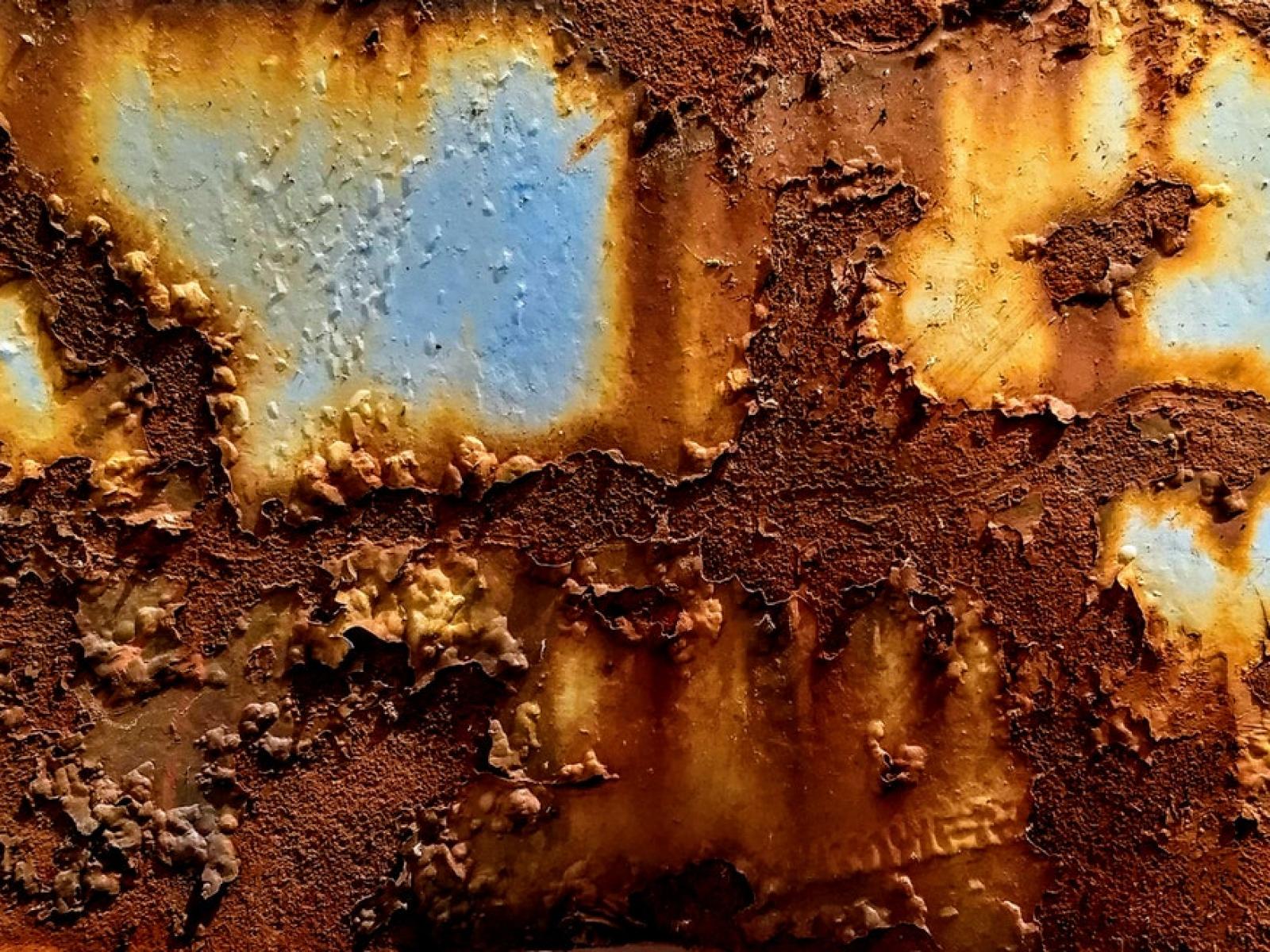 PNNL researchers have been able to observe in unprecedented detail how rust happens. Credit: Zsolt Palantinus on Unsplash