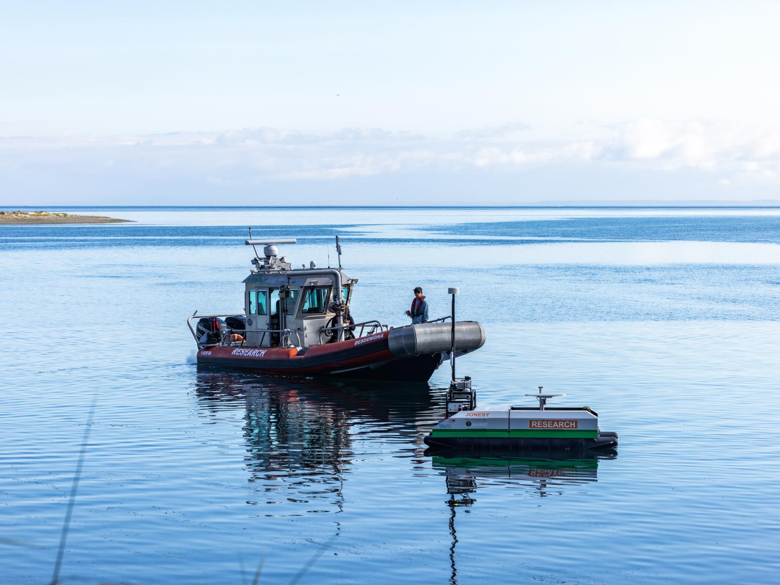 Researchers test capabilities of the autonomous surface vehicle
