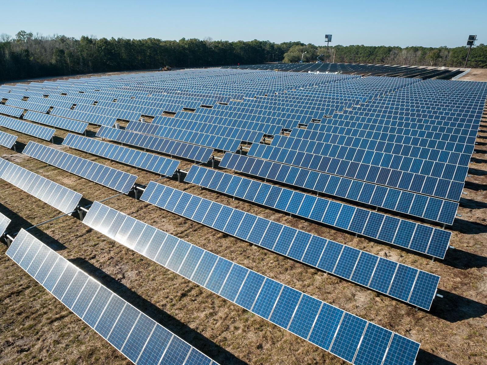 Solar energy installation