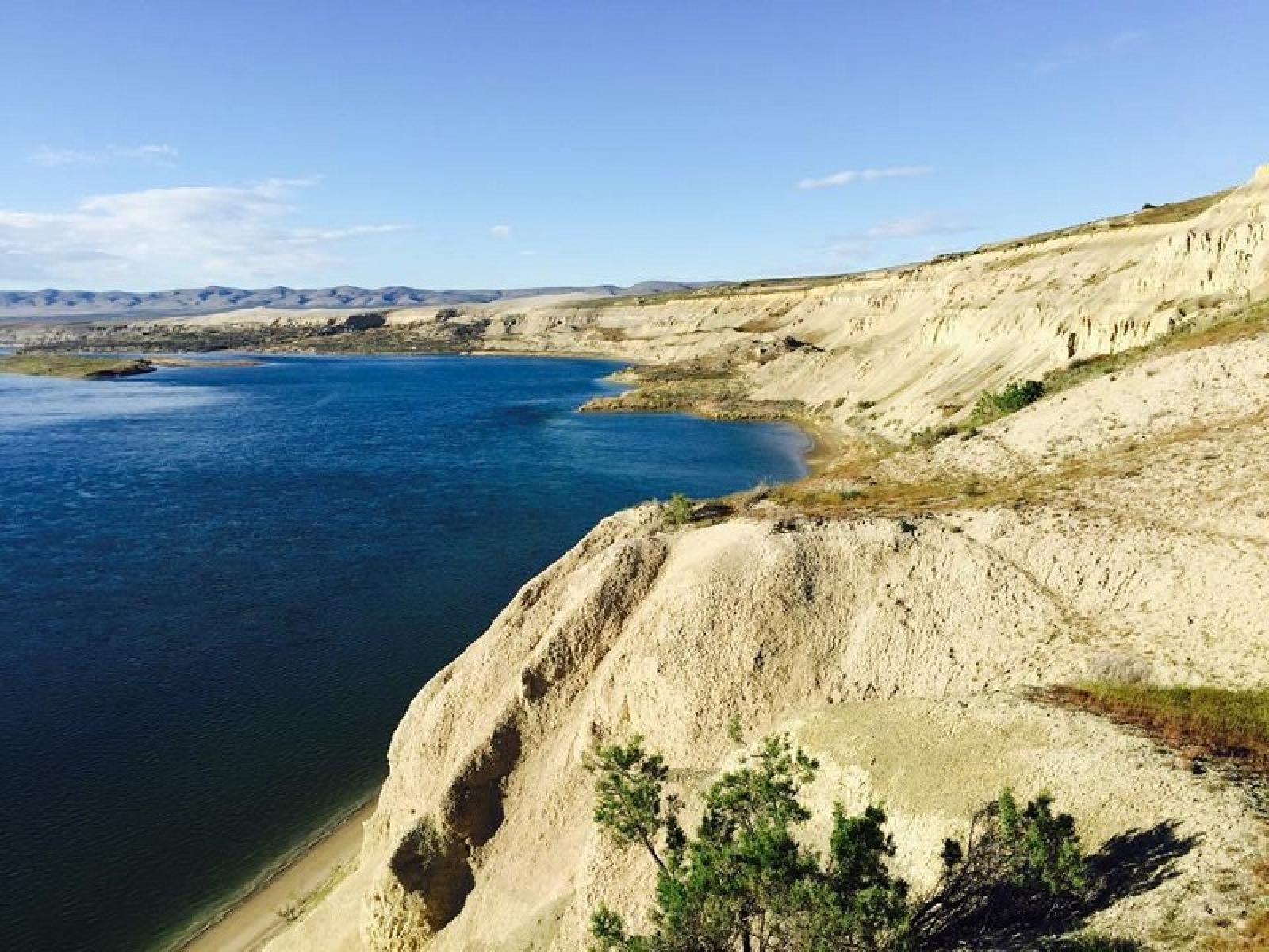 Large river flowing