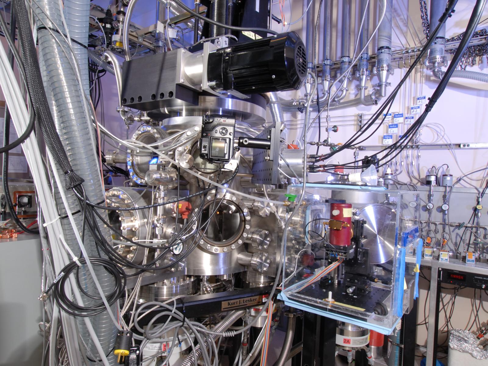 Photograph of complex, scientific instrument