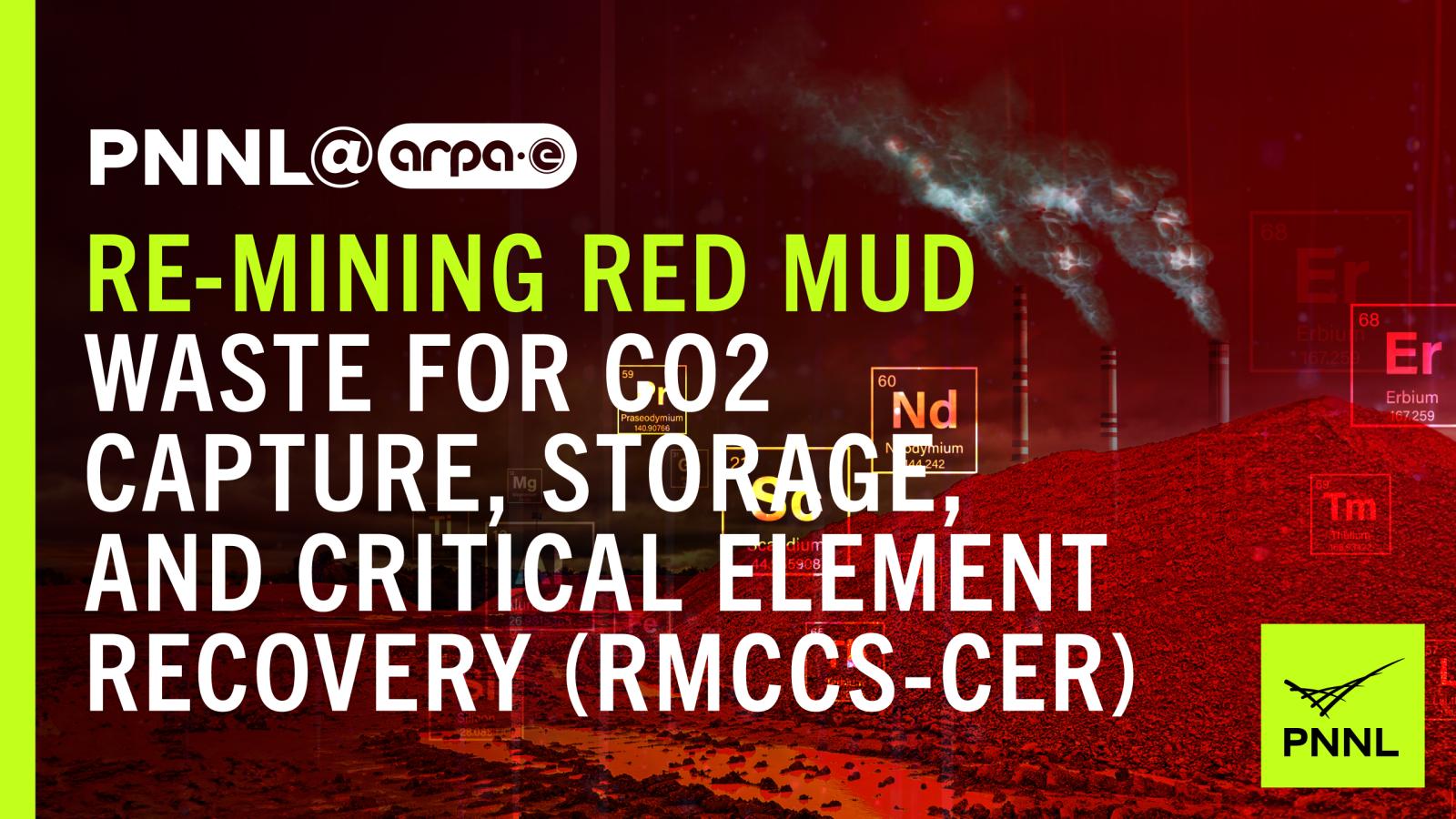 ARPA-E Re-Mining Red Mud project image