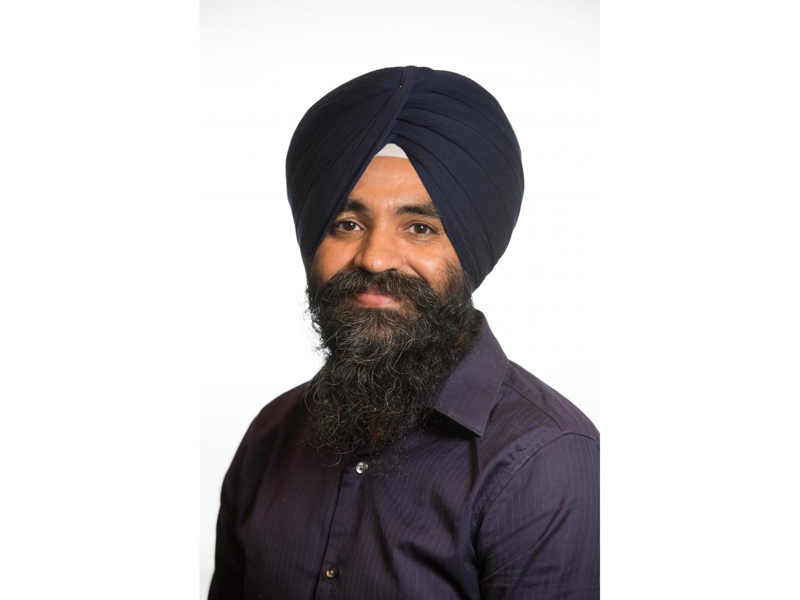 Photograph of a smiling man