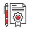 U.S. and foreign patents granted logo