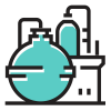 User facilities icon - scientific discovery