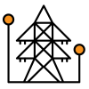 Electric Grid Modernization Icon
