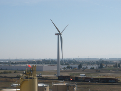 A-B turbine from plant-GE