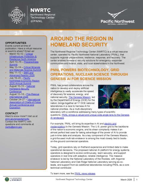 NWRTC newsletter cover (March 2026)