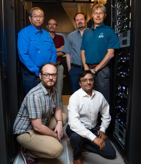 Group photo of the Crete team of hardware co-designers, computer and data scientists from Pacific Northwest National Laboratory