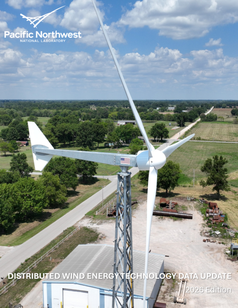 Cover of the Distributed Wind Market Report 2026 Edition