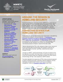 Cover of the Northwest Regional Technology Center newsletter for November 2025