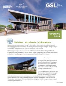 Brochure for GSL at PNNL