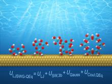 A new force field will be used to study aluminate oligomerization and the early-stage nucleation of solid phases.