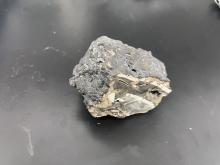 Photograph of a manganese-containing nodule