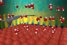 Fast force mapping of the boehmite interfacial solution structure