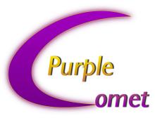 Purple Comet logo