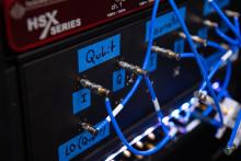 Radiofrequency signals are collected from the experimental qubit -Engineered Systems
