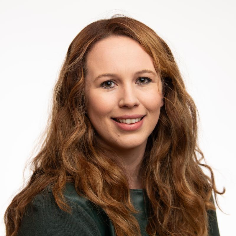 Photo of Ashley Bradley, a biomedical scientist