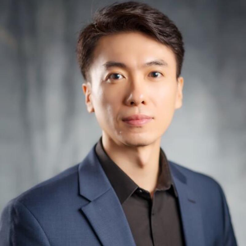 Photo of Di Wu, a chief research engineer in the Energy and Environment Directorate