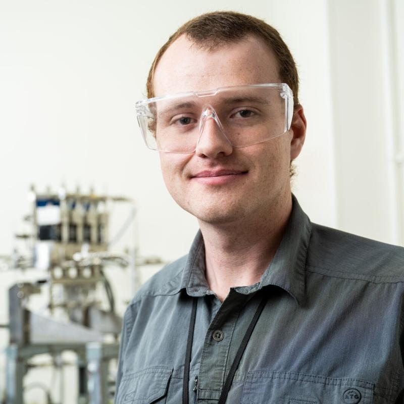 Nathan Bessen is a chemist at PNNL.
