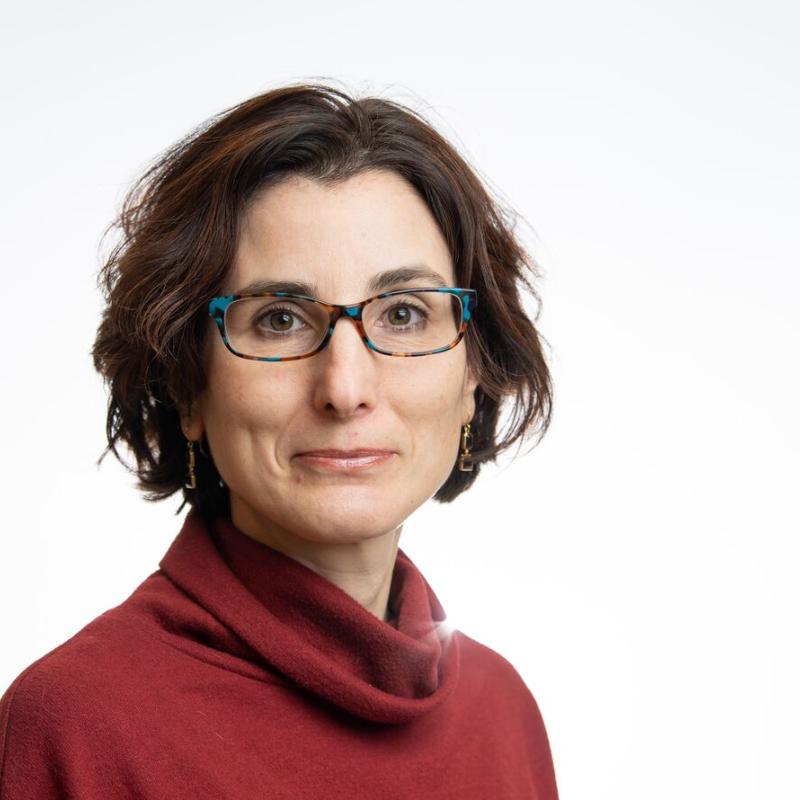 Portrait of Viviana Gervasio with white background