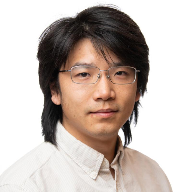 Portrait of Xiaoxu with white background