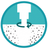 Graphic depicting a friction stir process