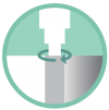 graphic depicting spinning tool for friction stir welding