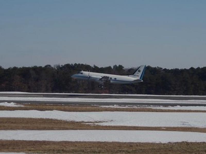 airplane taking off 