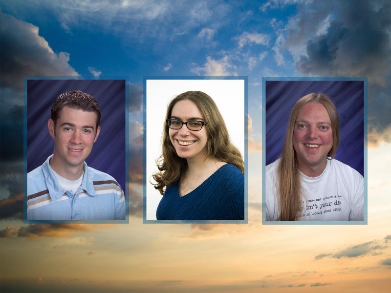 From left to right: Sherman Beus, Katie Dorsey, and Brian Ermold | Credit: Pacific Northwest National Laboratory 