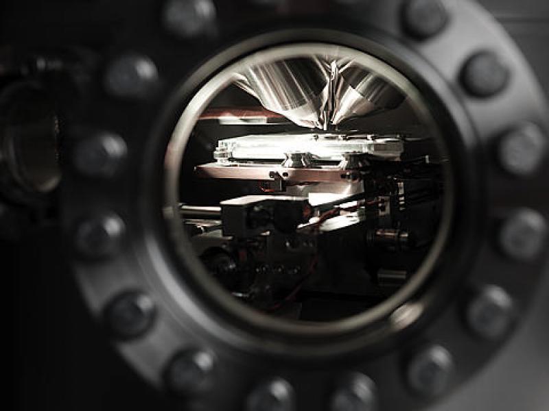 A mass spectrometer at the Environmental Molecular Sciences Laboratory.