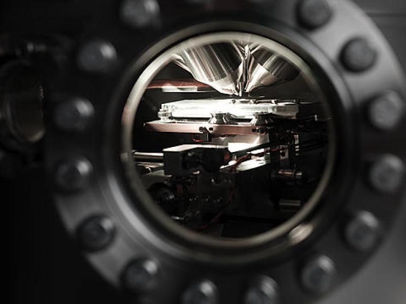 A mass spectrometer at the Environmental Molecular Sciences Laboratory.