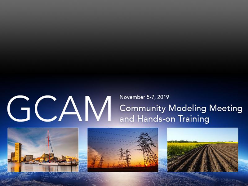 GCAM Community Modeling Meeting