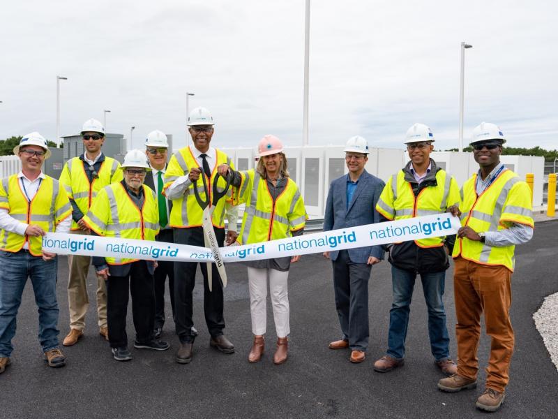 Nantucket BESS Ribbon Cutting