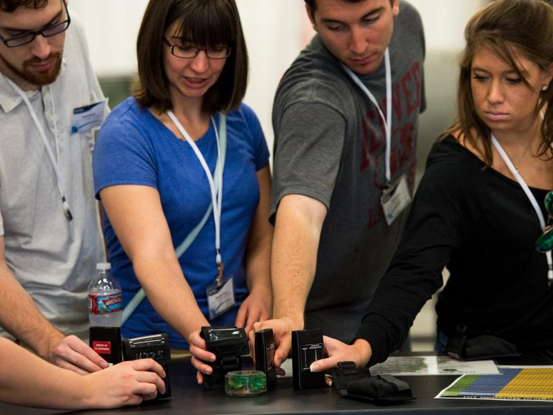 Fellows participate in hands-on training