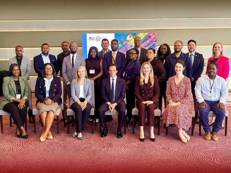 Group photo from the National Counterproliferation Finance Legal Frameworks Implementation Workshop