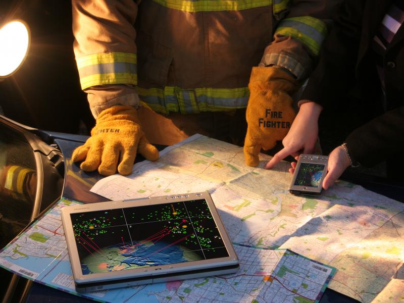 Photo of first responders