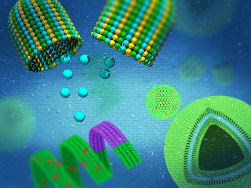 Self-assembled nanomaterials
