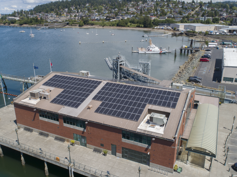 Port of Bellingham Electrification Project Solar Array