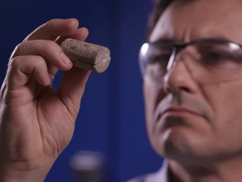 Researchers at Pacific Northwest National Laboratory are adding polymers to cement, creating self-healing and re-adhering properties that extend its lifetime and reduce the risk of failure. (Image by Pacific Northwest National Laboratory)