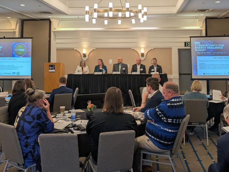 Speaker Panel at CyFERS